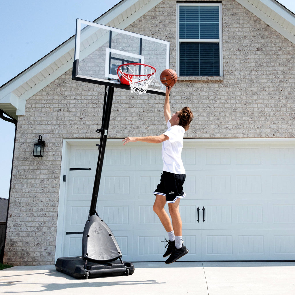 54 In. Shatter-proof Polycarbonate Portable Basketball Hoop J7304