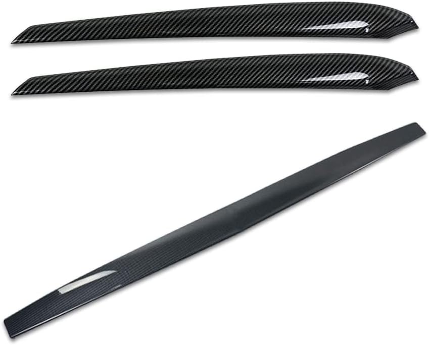 Carbon Fiber Pattern Dashboard Interior Panel Trim Cover J1288