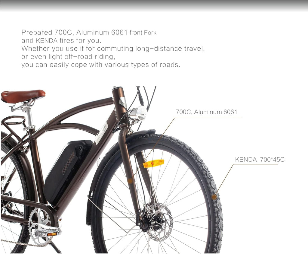 Electric Bike for Adults 500W 48V L762405