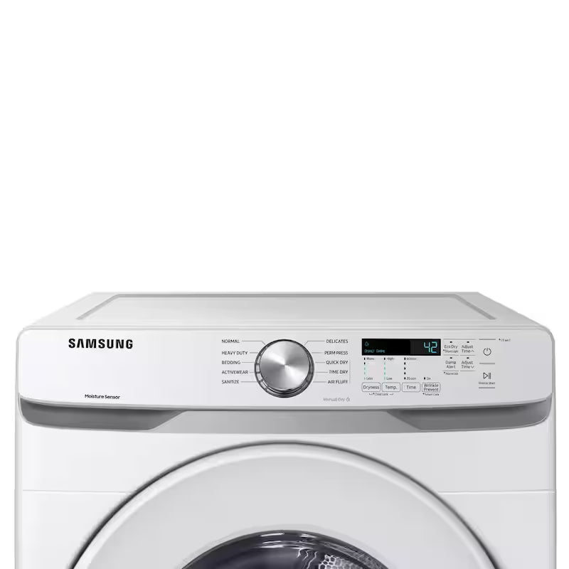 7.5 cu. ft. Vented Electric Dryer with Sensor Dry in White A572