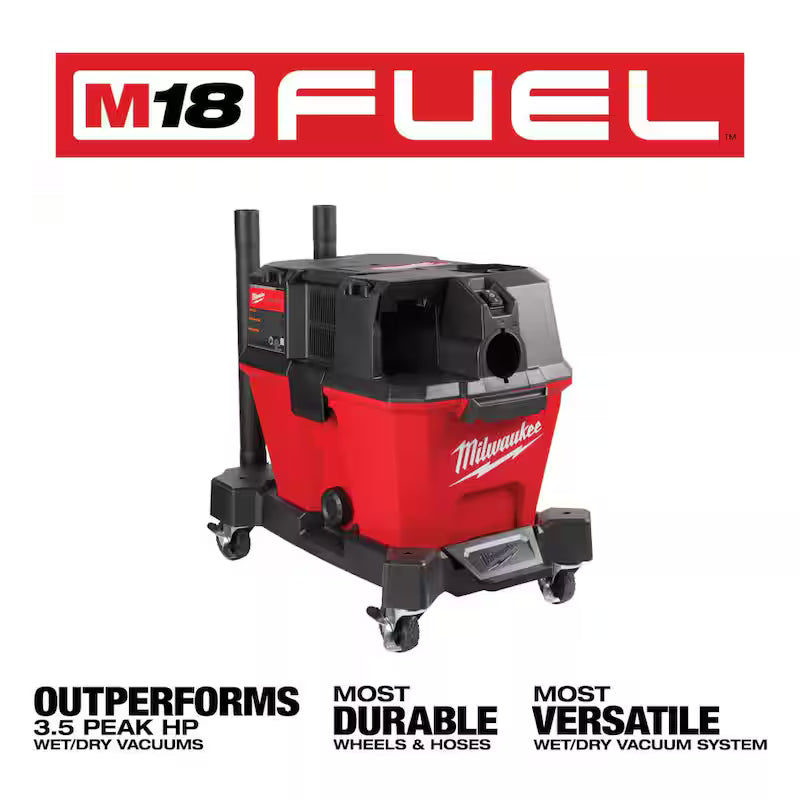 6 Gal. Cordless Wet/Dry Shop Vacuum with Battery and Charger Kit U9584