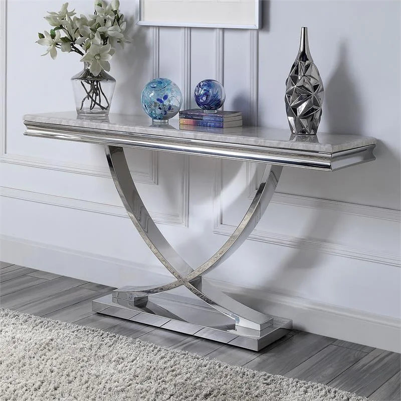 3-Piece Metal Coffee Table Set Y412