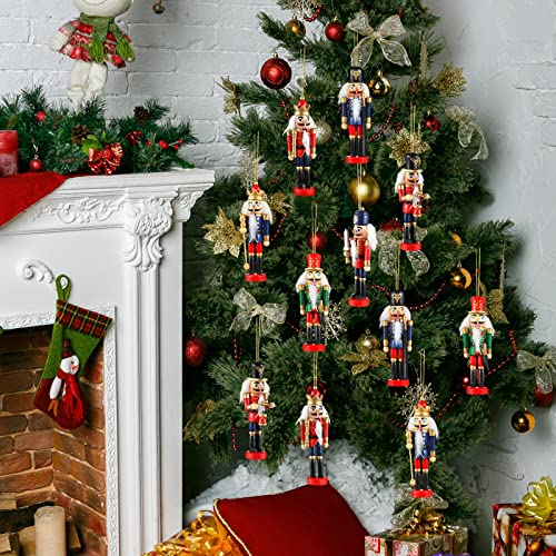 Christmas Nutcracker Ornament 12 Pcs O866535