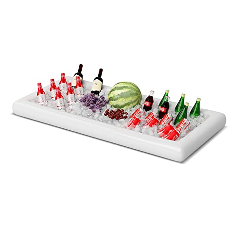 Large Inflatable Ice Serving Bar with Drain Plug S73930