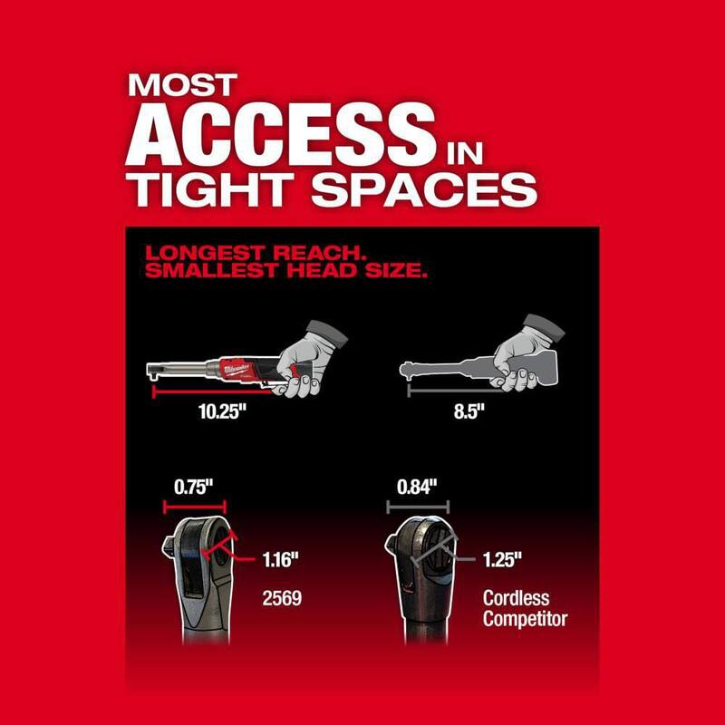 12V 3/8 in. Brushless Cordless Ratchet with 2.5 Ah Battery Pack X95811