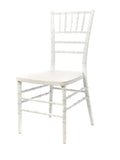 White Wood Chiavari Chair M4279