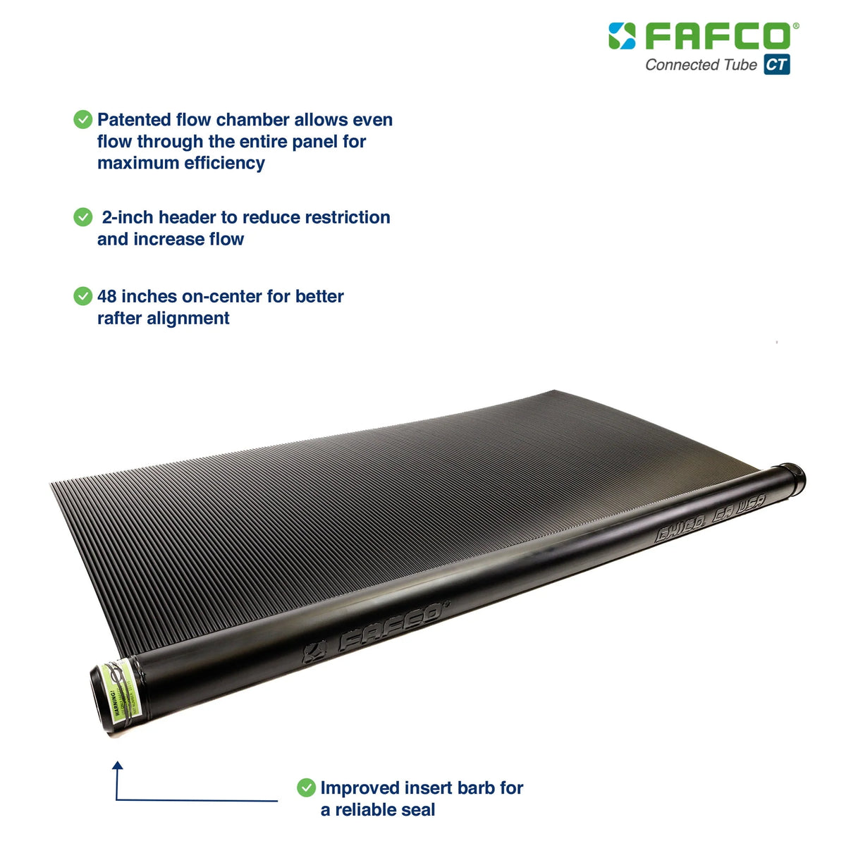 4 X 10 Foot Solar Pool Heating Panel W5242