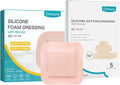 Silicone Foam Dressing 4"x4" D571