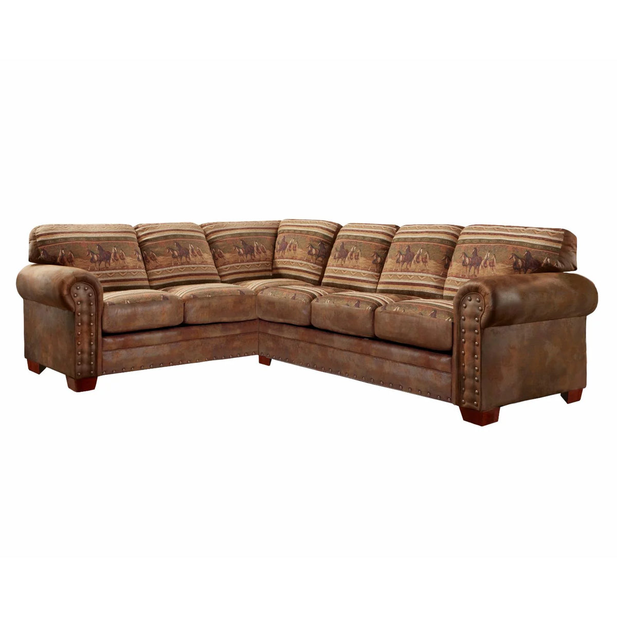 Wild Horses Two Piece Sectional Sofa D637045