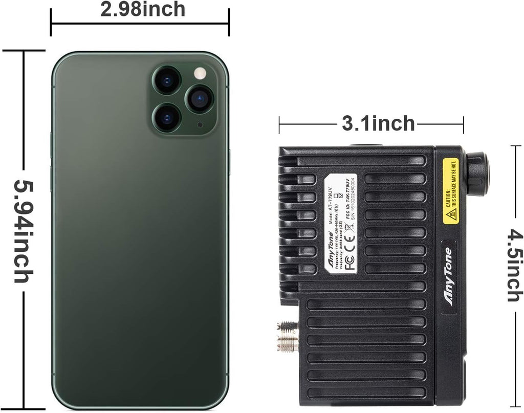Mini Size Dual Band VHF/UHF Two Way Radio N25332