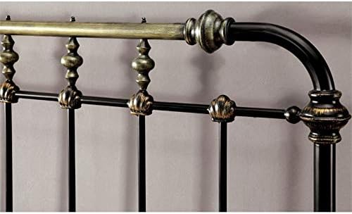 King Black Platform Bed C1833