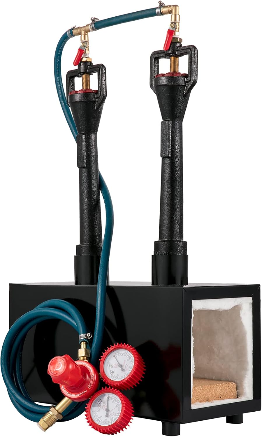 Portable Dual Burners Propane Knife Forge Y353