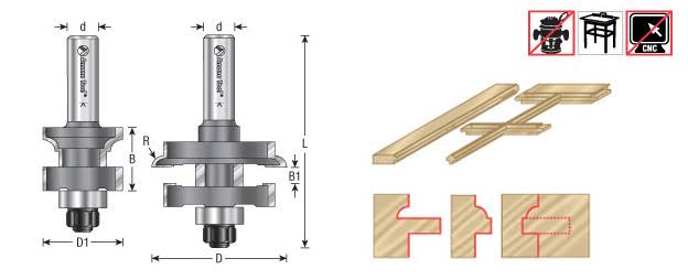 Carbide Tipped Divided Light Door G85869
