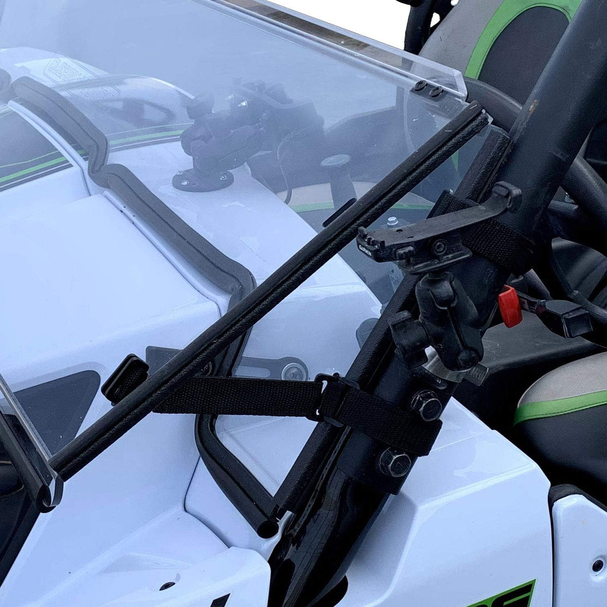 Folding Scratch Resistant Polycarbonate Windshield D214