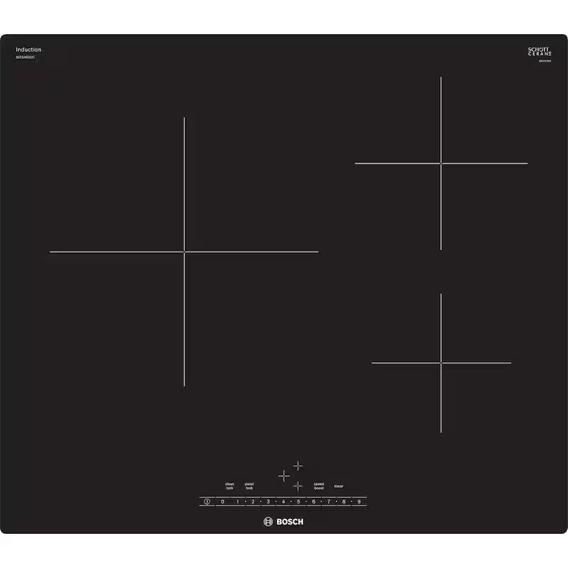 24 in. Induction Cooktop in Black with 3-Elements E826110