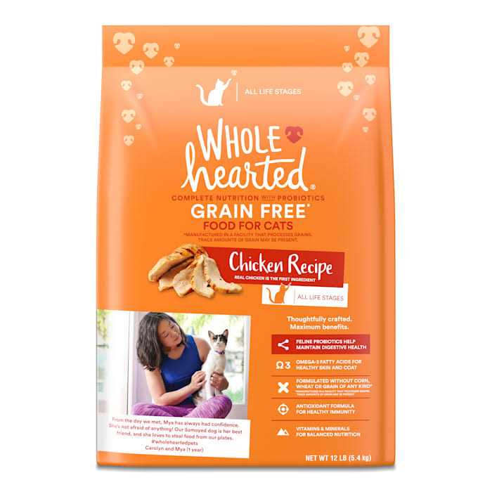 Grain Free Chicken Formula Dry Cat Food O99657