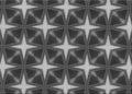 Dark Gray Black Patterned Area Rugs, 5' x 7' S745