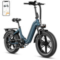 Folding Electric Bike with 48V 14.4AH Removable Battery, 20 x 4.0 Fat Tire Step-thru R6440
