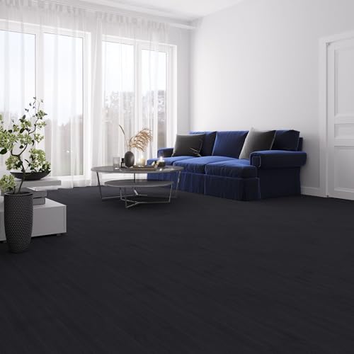 Interlocking Luxury Vinyl Flooring Tiles 10 Wood-Look Planks 24.5 Sq. Feet X6683