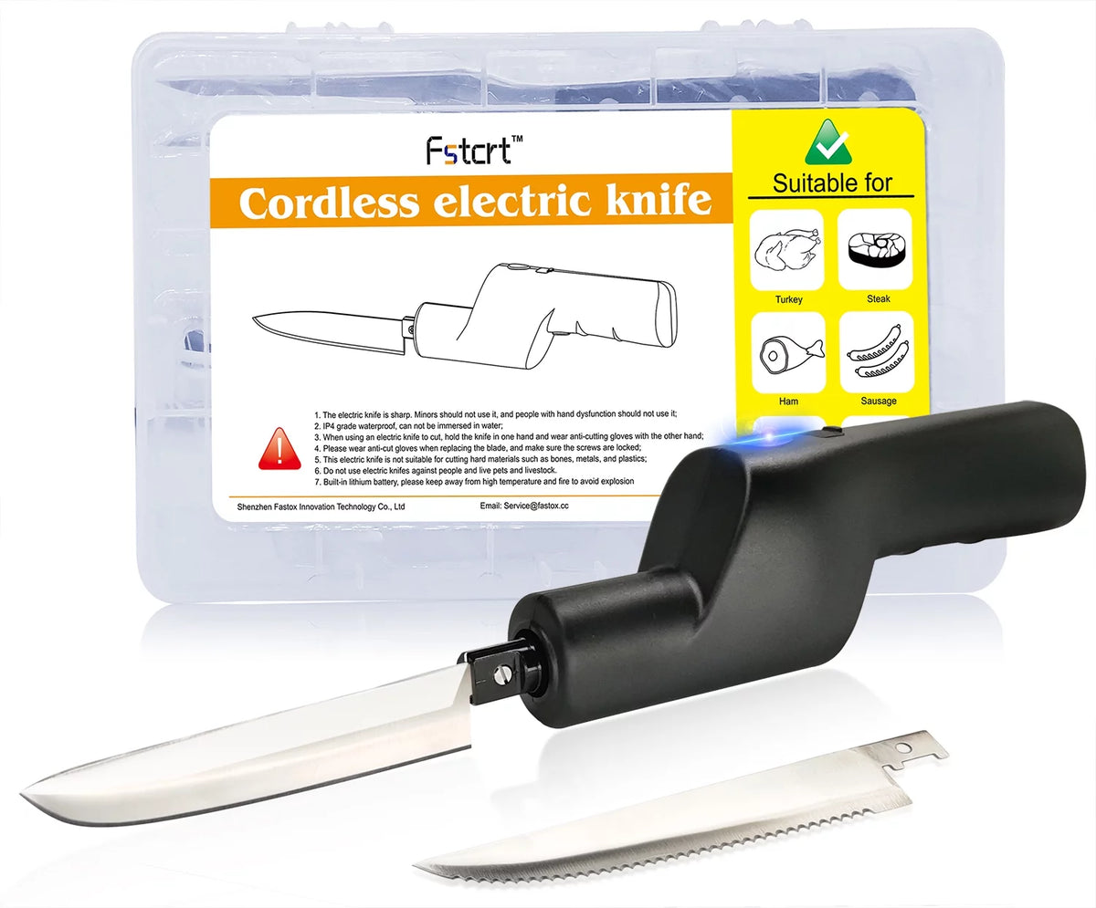Cordless Electric Knife with Safety Lock N273