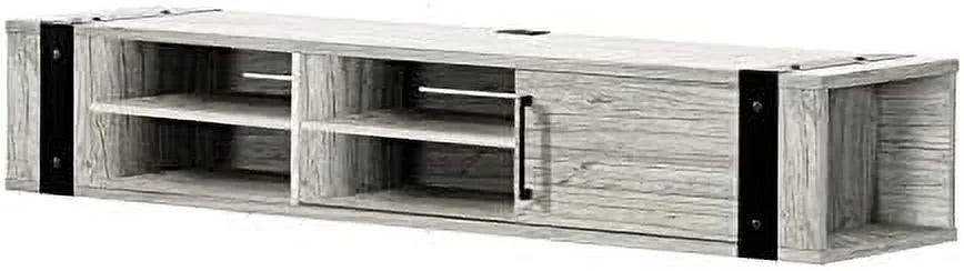 Floating TV Entertainment Center with Drawers and Storage Shelves M5577