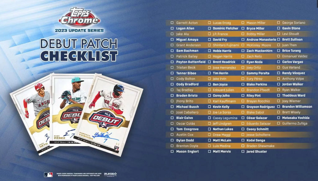 2023 Chrome Update Series Baseball Trading Card Hobby Jumbo Box R51618