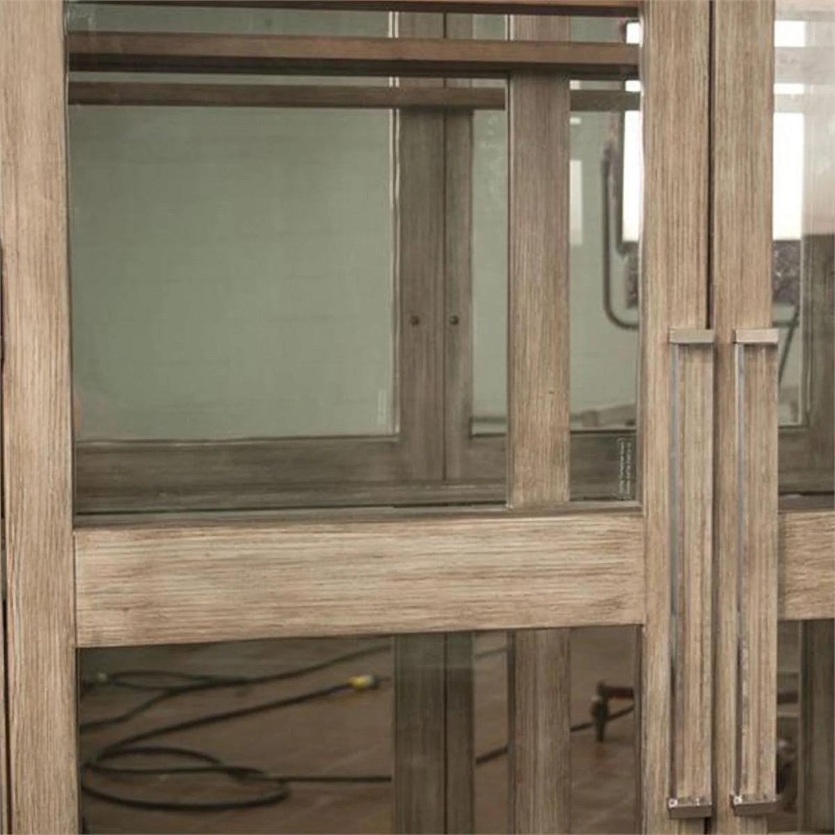Contemporary 5 Shelf Curio Cabinet H94974