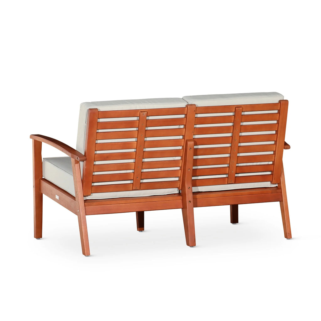 Eucalyptus Loveseat with Cushions Q731511