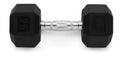 Rubber Hex Dumbbell 45 lbs W354