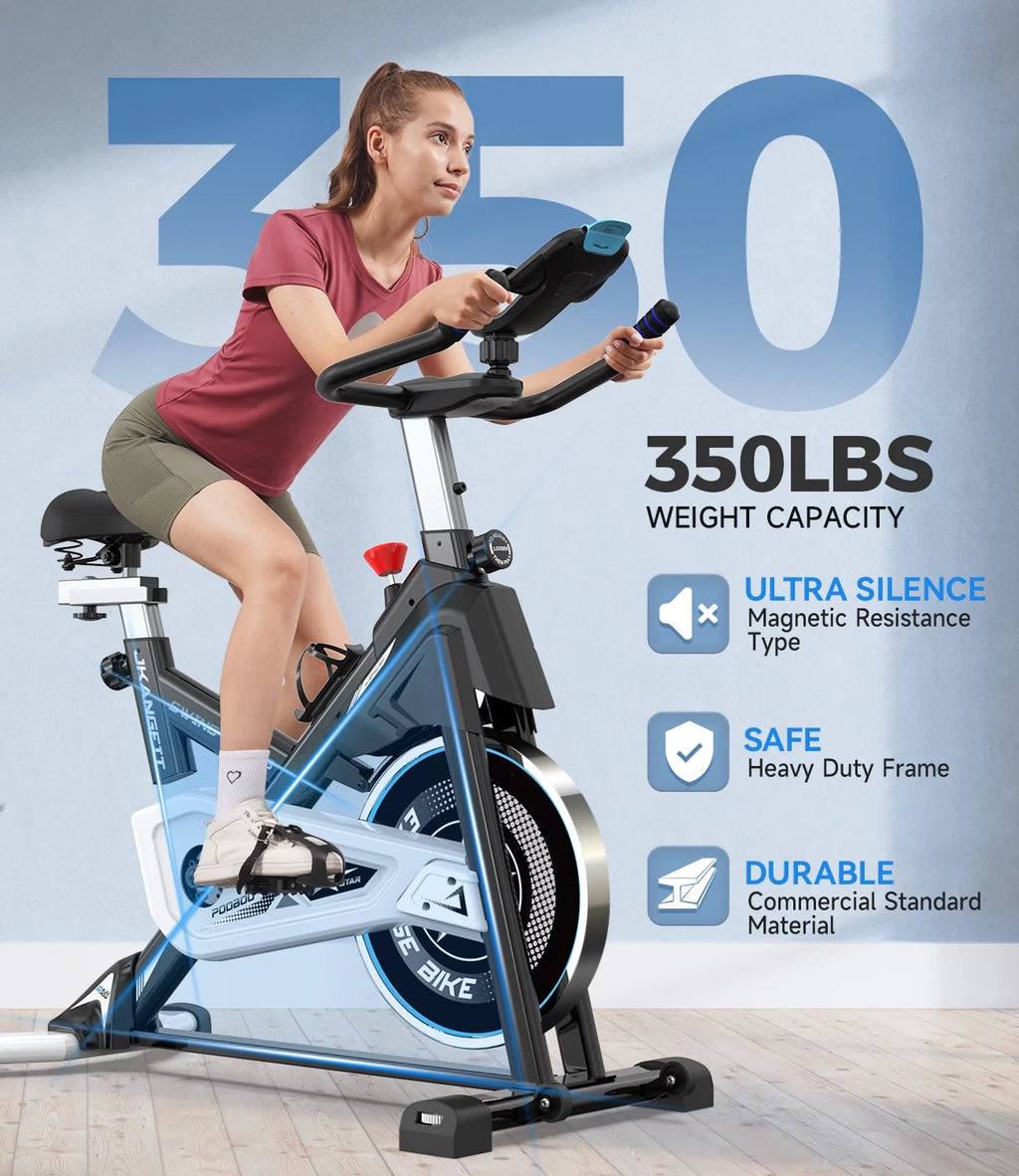 Bluetooth Magnetic Exercise Bike Stationary I7774