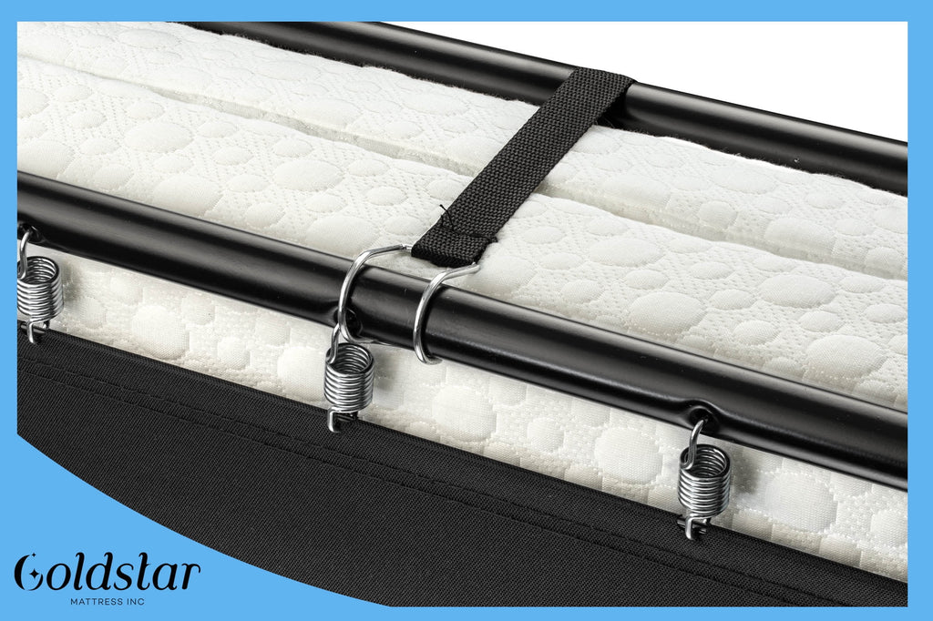 Black Twin Steel Folding Bed Z845991
