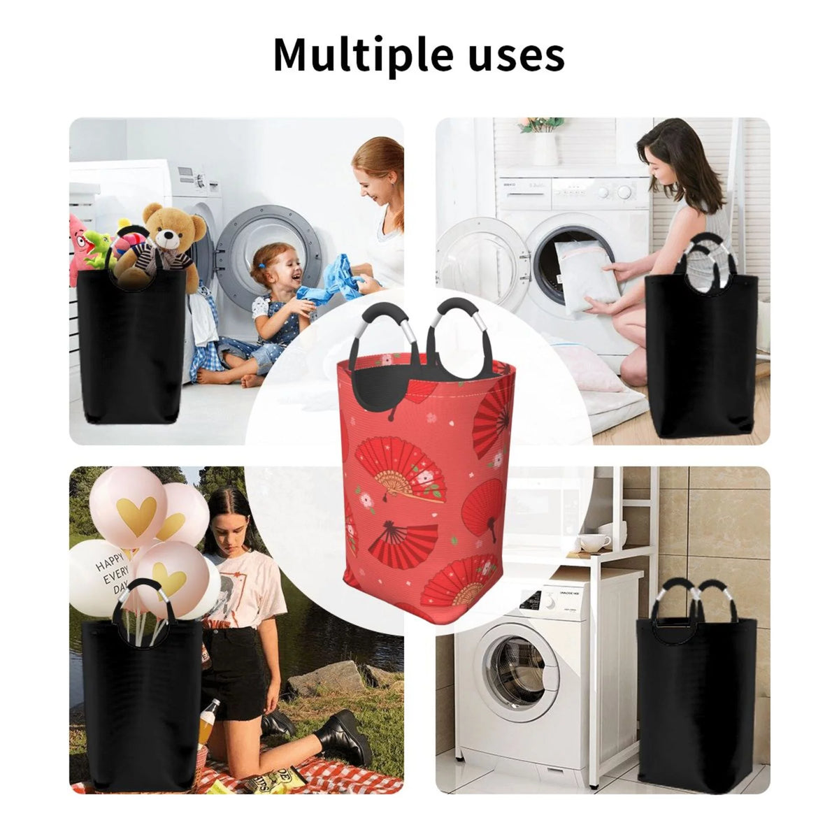 50L Rectangular Waterproof Foldable Laundry Hamper G505