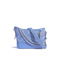 Denim Calfskin Hobo Bag Z19820