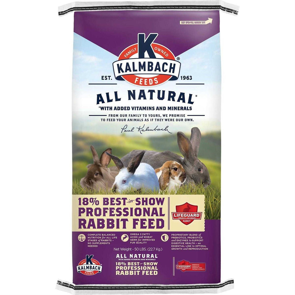 50 lb 18% Rabbit Feed E725