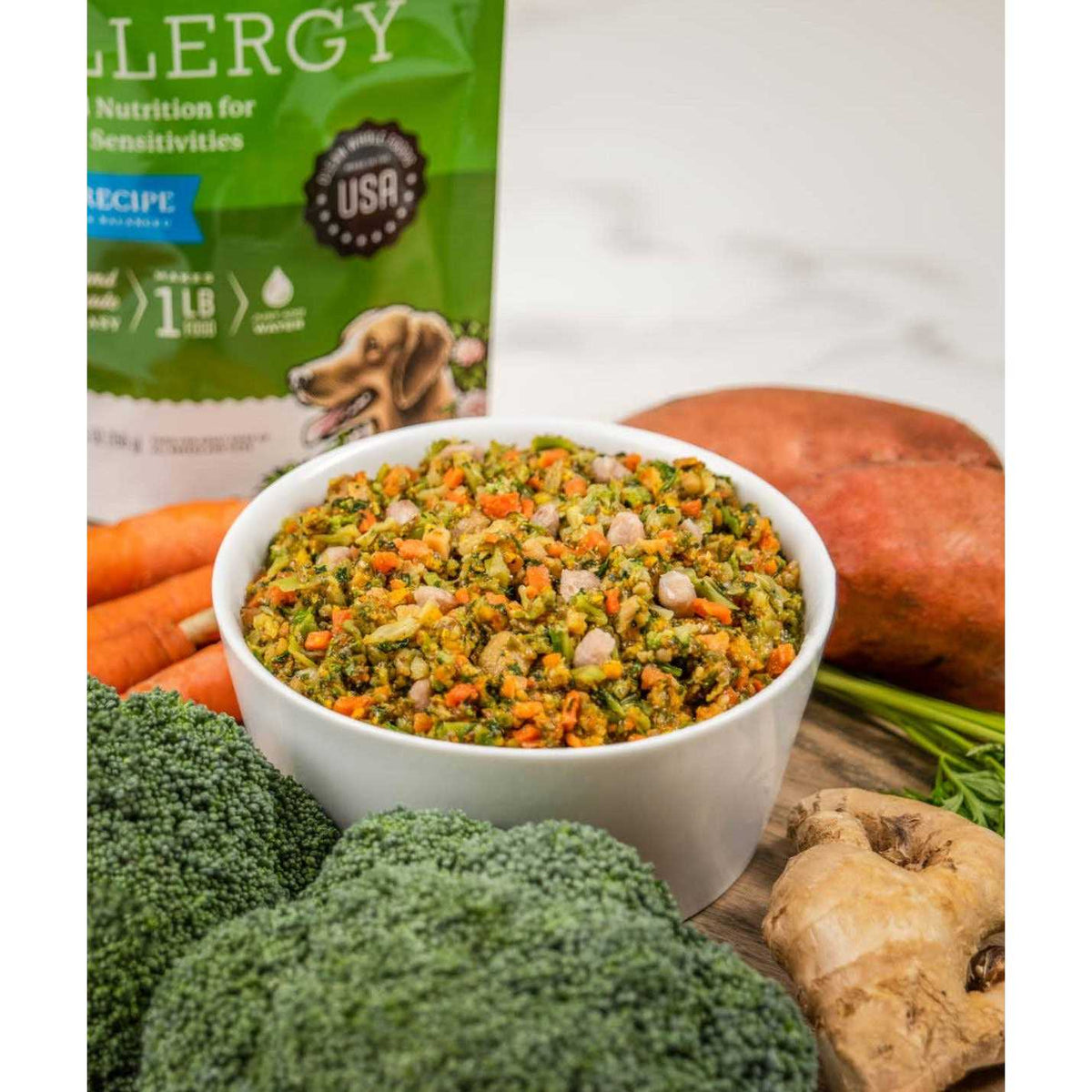 Turkey Recipe Human Grade Dog Food D66876