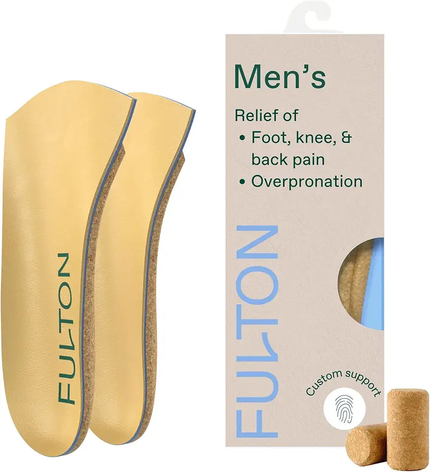 Cork Shoe Inserts with Arch Support A57704