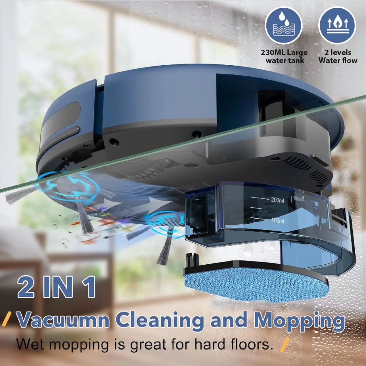 Robot Vacuum and Mop Combo L54858