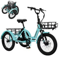 Electric Folding Tricycle with 500W Motor, 48v 14.5Ah Battery, 20*3in Fat Tires Z3285