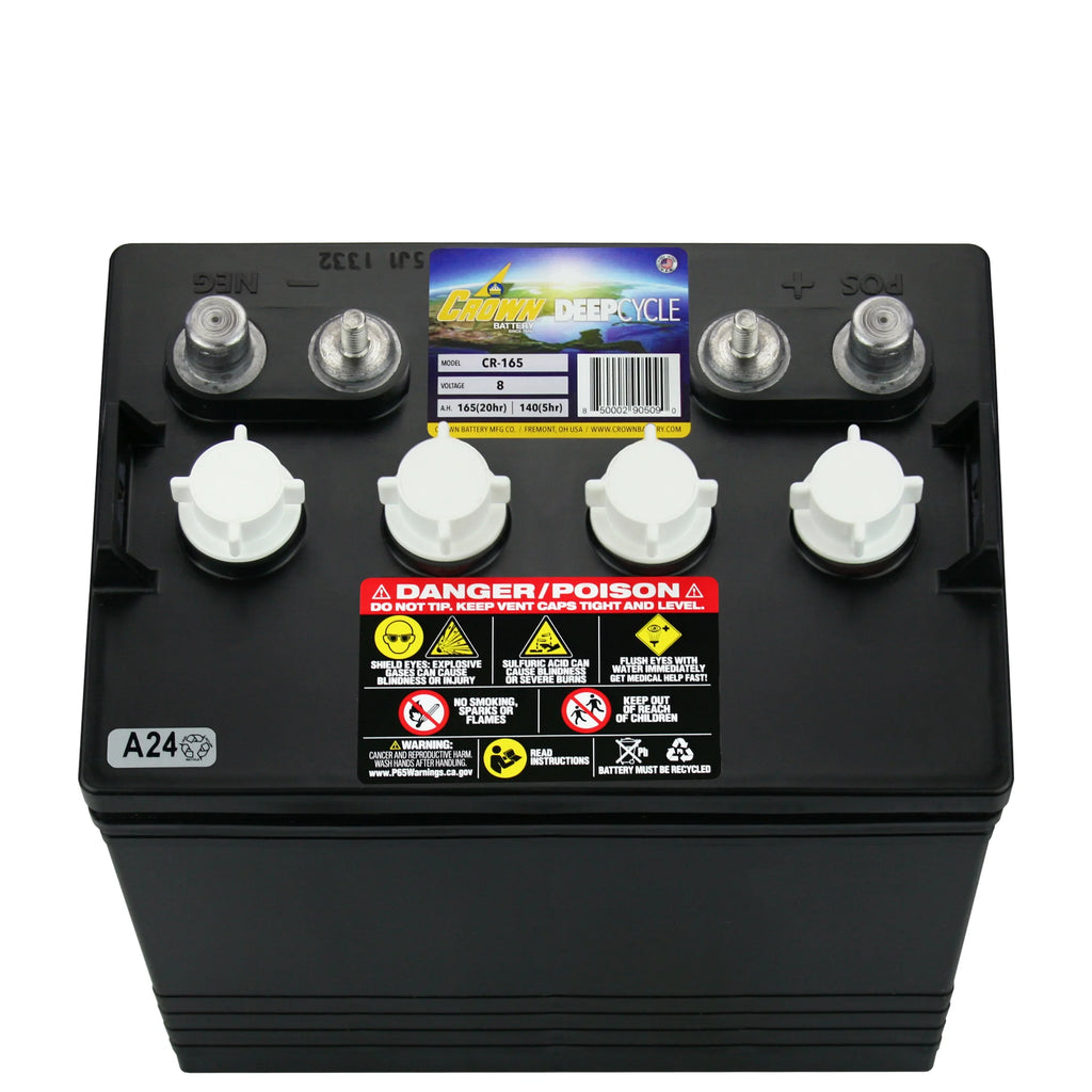 8V Deep-Cycle Flooded Battery G189