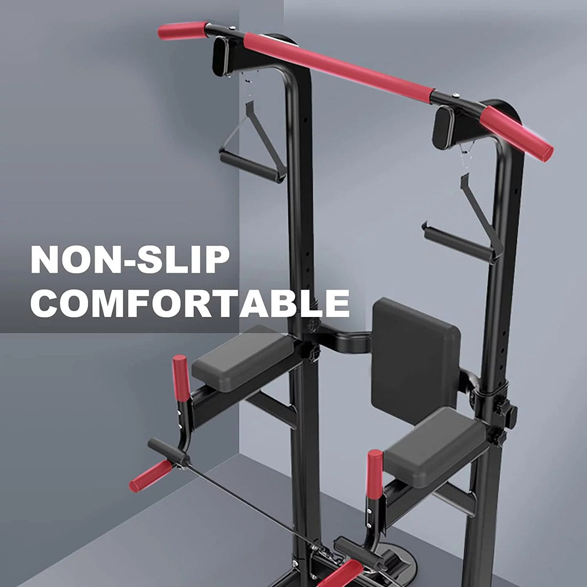 Adjustable Height Black Power Tower I978