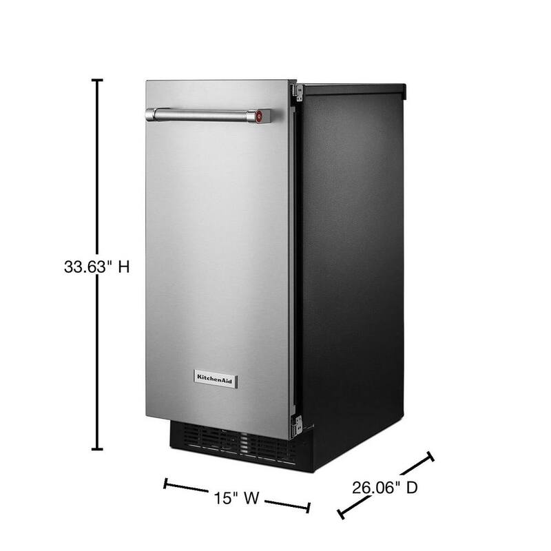 Built-in Ice Maker in PrintShield Stainless Steel J53726