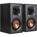 Black Bookshelf Speaker Set of 2 U351873