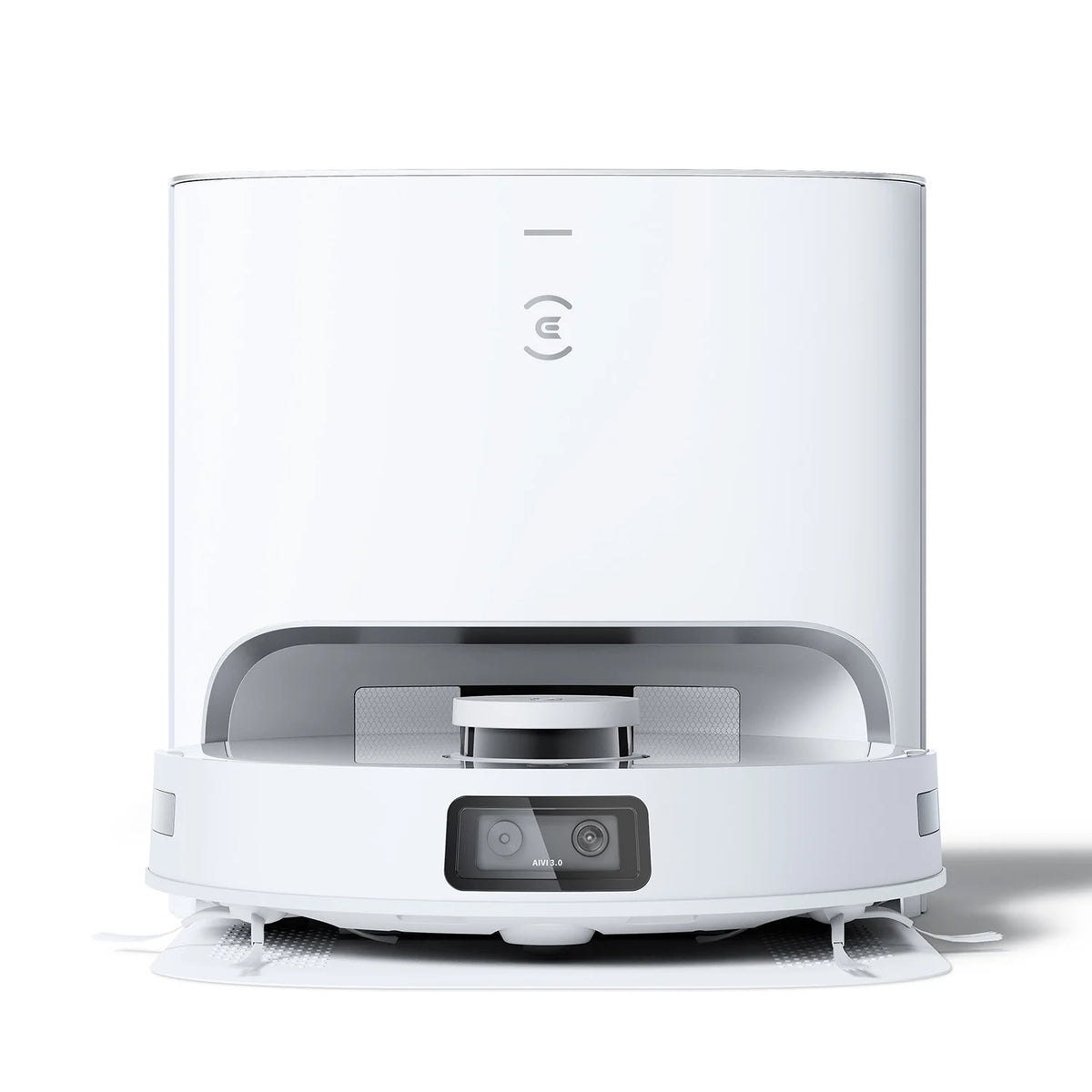 White Robot Vacuum and Mop with Auto-Empty Station R21837