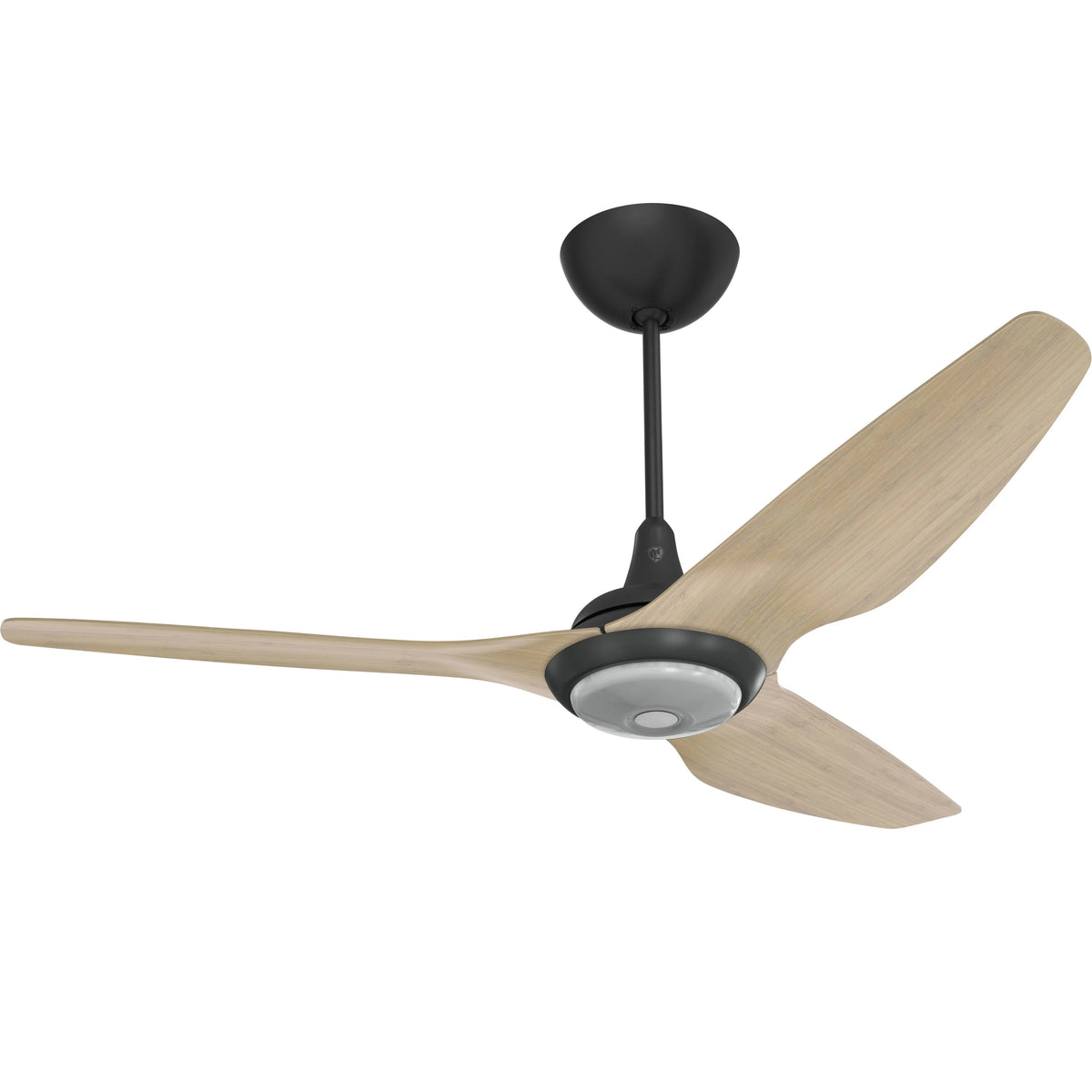 60 Ceiling Fan with Bamboo Blades and Black Finish K9488