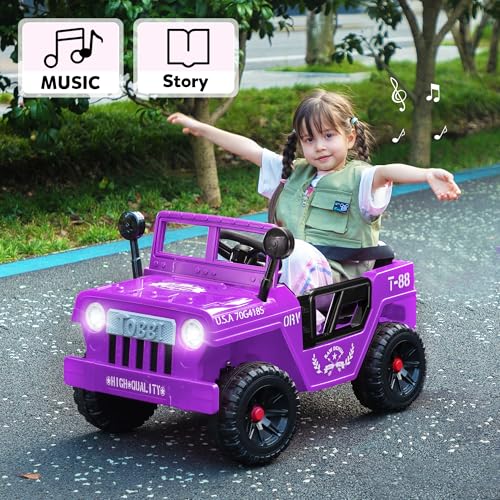 12V Kids Electric Ride On Car Toy with Off-Road Wheels C6415