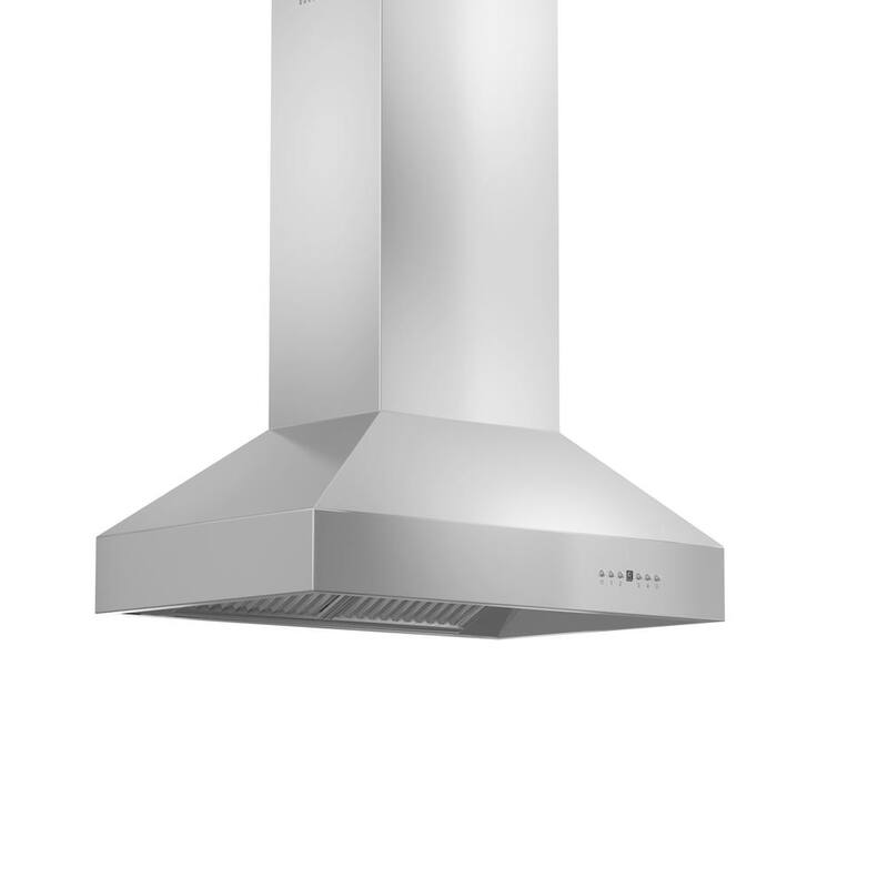 48 in. 700 CFM Ducted Island Mount Range Hood Stainless Steel T44046