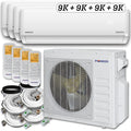 36,000 BTU 4 Zone Ductless Air Conditioner and Heat Pump R7594