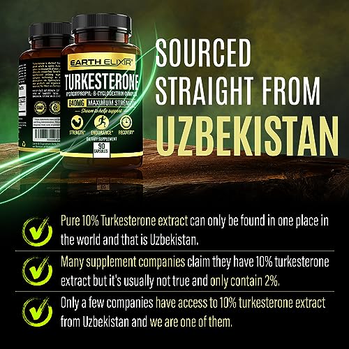 90 Capsules Turkesterone Supplement F294089