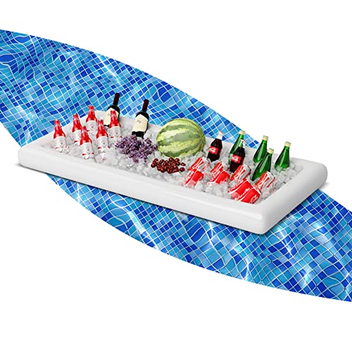 Large Inflatable Ice Serving Bar with Drain Plug S73930