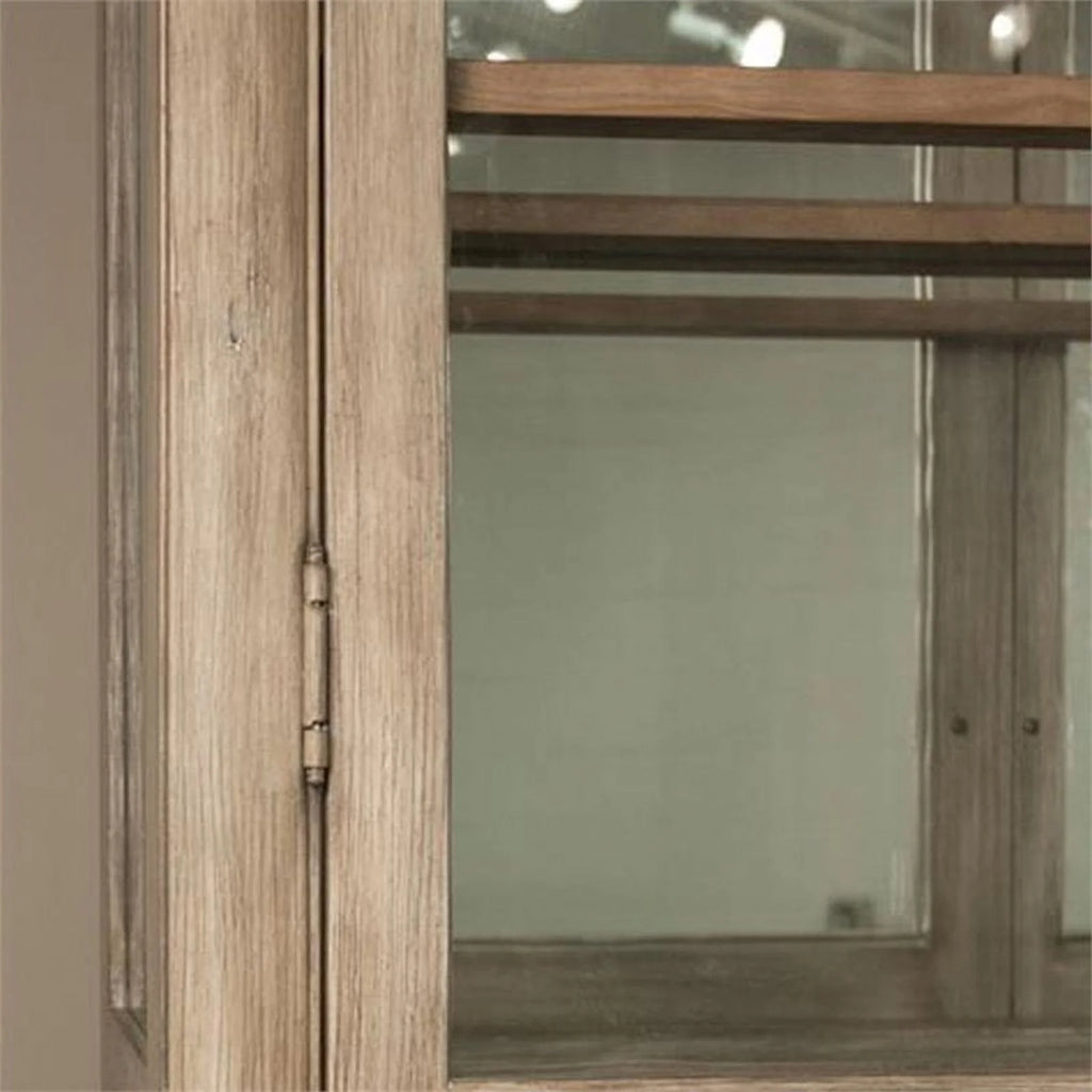 Contemporary 5 Shelf Curio Cabinet H94974